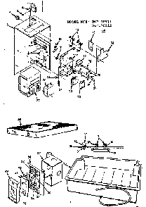 Electronic air cleaner assembly Diagram and Parts List for 86776911  Frigidaire Air Conditioner