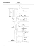 WIRING SCHEMATIC Diagram and Parts List for FRS6R5EMBN  Frigidaire Refrigerator