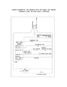 Wiring Schematic Diagram and Parts List for FPHT18D3RS1  Frigidaire Refrigerator