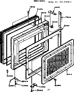 Part Location Diagram of 10849 Maytag Hinge