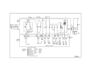 Wiring Diagram Diagram and Parts List for EI30BM6CPSB  Electrolux Microwave