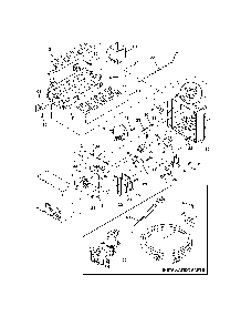 Ice maker Diagram and Parts List for FFHI1817LS7  Frigidaire Refrigerator
