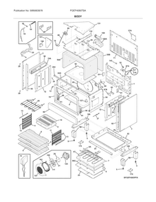 Part Location Diagram of 807340201 Frigidaire PANEL