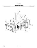 Part Location Diagram of 309647502 Frigidaire Fan Motor
