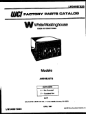 COVER Diagram and Parts List for AS187K2K1  Frigidaire Air Conditioner