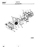 AIR HANDLING PARTS Diagram and Parts List for FAC063T7A5B  Frigidaire Air Conditioner