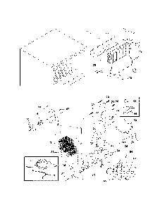 System Diagram and Parts List for 2537888301B  Kenmore Refrigerator
