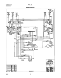 WIRING DIAGRAM Diagram and Parts List for FEFL75ASA  Frigidaire Range