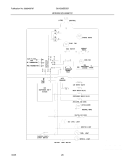 WIRING SCHEMATIC Diagram and Parts List for GLHS36EESB7  Frigidaire Refrigerator