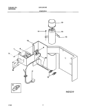 CONTROLS Diagram and Parts List for GAL123K1A3  Gibson Air Conditioner
