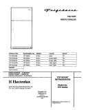 COVER Diagram and Parts List for FRT18G5AB9  Frigidaire Refrigerator