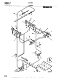 BURNER Diagram and Parts List for TGO346BCDC  Tappan Range