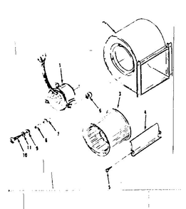 Part Location Diagram of 72507 Frigidaire Sub base