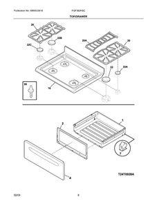 Part Location Diagram of 316531940 Frigidaire MAIN