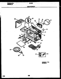 WRAPPER AND BODY PARTS Diagram and Parts List for 56-9532-10-03  Tappan Microwave