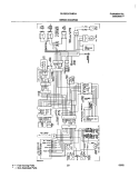 WIRING DIAGRAM Diagram and Parts List for PLRS237ZAB4  Frigidaire Refrigerator