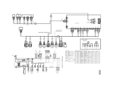 Wiring Diagram Diagram and Parts List for FPID2495QF3B  Frigidaire Dishwasher
