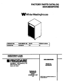 COVER Diagram and Parts List for MDH30YW2  Frigidaire Dehumidifier