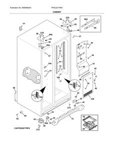 Part Location Diagram of 241513003 Frigidaire CHANNEL-SHELF Mounting