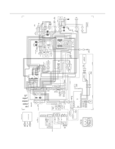 Wiring Diagram Diagram and Parts List for FPUS2698LF2  Frigidaire Refrigerator