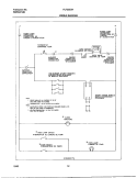 WIRING DIAGRAM Diagram and Parts List for FLF335CHTA  Frigidaire Range
