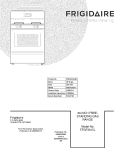 COVER Diagram and Parts List for FFGF3015LMD  Frigidaire Range