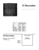 COVER Diagram and Parts List for EW27EW55GB6  Electrolux Wall Oven