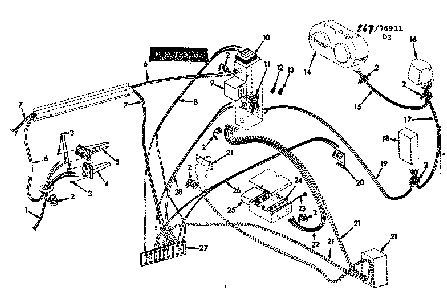 Electrical Diagram and Parts List for 86776911  Frigidaire Air Conditioner