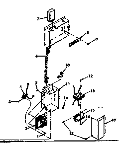 Part Location Diagram of 95131 Frigidaire Support