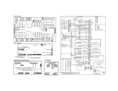 Wiring Diagram Diagram and Parts List for EW30ES8CRSA  Electrolux Range