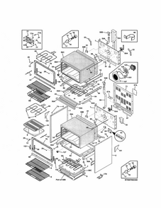 Part Location Diagram of 5304490678 Frigidaire HARNESS