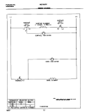 WIRING DIAGRAM Diagram and Parts List for MEF300PXWE  Frigidaire Range