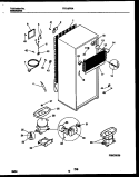 SYSTEM AND AUTOMATIC DEFROST PARTS Diagram and Parts List for FRT18PRAD3  Frigidaire Refrigerator