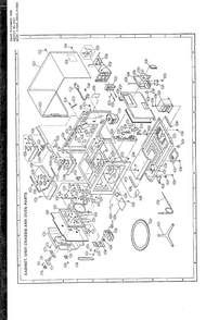Motor/fan Housing And Exhaust Duct Page 2 Diagram and Parts List for 8007B  Frigidaire Dryer