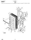 Part Location Diagram of 216252300 Frigidaire END CAP