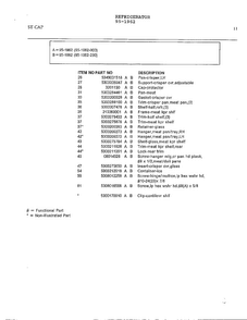 Electrical Equipment Page 10 Diagram and Parts List for 95-1962  Frigidaire Refrigerator