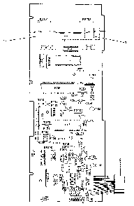 Main Control Circuit Board Diagram and Parts List for 5648998310  Kenmore Microwave