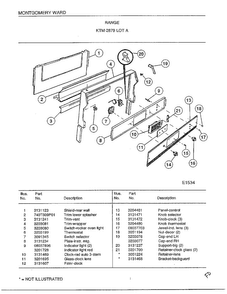 Part Location Diagram of 3204481 Frigidaire DISCONTINUED