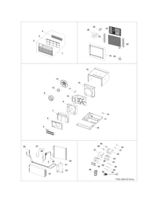 Part Location Diagram of 5304492064 Frigidaire CONTROL PANEL