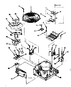 Low Power Work Coil Diagram and Parts List for 5644498510  Kenmore Cooktop