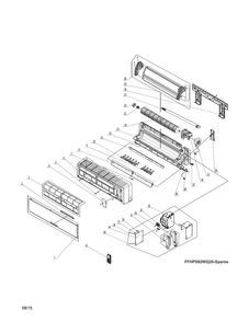Part Location Diagram of 5304502213 Frigidaire SENSOR