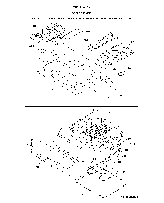 Top/drawer Diagram and Parts List for 79074333315  Kenmore Range