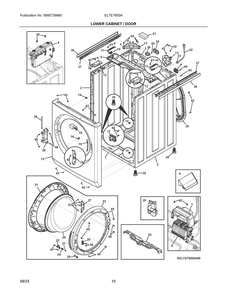 Part Location Diagram of 5304531961 Frigidaire MOTOR CONTROL,ASSEMBLY