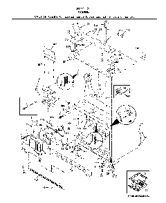 Cabinet Diagram and Parts List for 25370447411  Kenmore Refrigerator