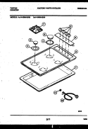 Part Location Diagram of 318021204 Frigidaire PANEL-CONTROL