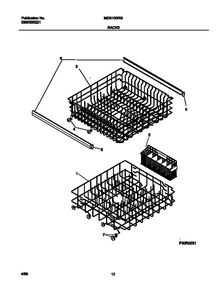 Frigidaire Mdb100rgw0 3 Diagram and Parts List for MDB100RGW0 V2 Frigidaire Refrigerator