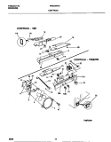 CONTROLS Diagram and Parts List for WRS24WRCD2  Frigidaire Refrigerator