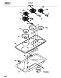 Part Location Diagram of 5303311315 Frigidaire HINGE-MAIN TOP