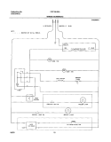 WIRING SCHEMATIC Diagram and Parts List for FRT18HS6AWA  Frigidaire Refrigerator