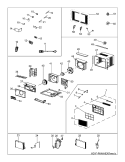 RECOMMENDED SPARE PARTS Diagram and Parts List for FRA25EST20  Frigidaire Air Conditioner